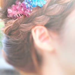 紫陽花のヘアコーム 3枚目の画像