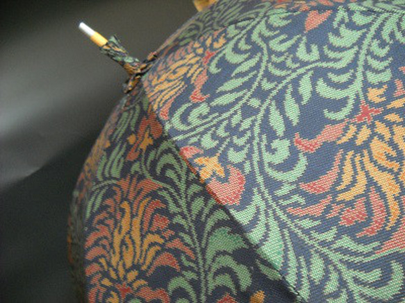 大島紬の日傘　「シャングリラ」 10枚目の画像