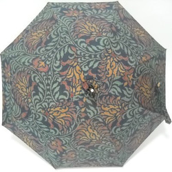 大島紬の日傘　「シャングリラ」 3枚目の画像