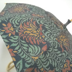 大島紬の日傘　「シャングリラ」 9枚目の画像