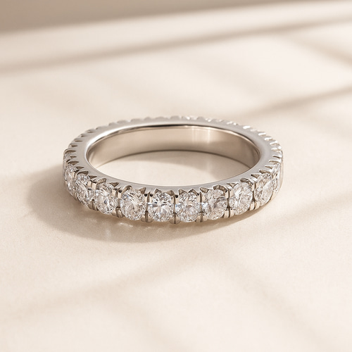 Pino♡最高級モアサナイト　マルチシェイプ　エタニティリング Pino様専用♡最高級モアサナイト マルチシェイプ エタニティリング