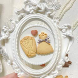 【ハート】ミニ クッキー型/かわいい/プレゼント/ギフト/誕生日/クッキー缶/アイシングクッキー/クッキー/ハート 5枚目の画像