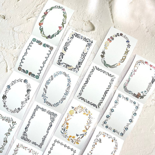 切り売り】Pion マスキングテープ 《Frame》 [PI048] マスキングテープ