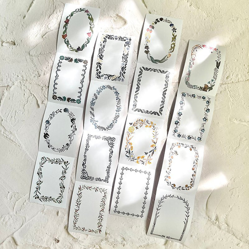 切り売り】Pion マスキングテープ 《Frame》 [PI048] マスキングテープ