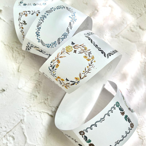 切り売り】Pion マスキングテープ 《Frame》 [PI048] マスキングテープ