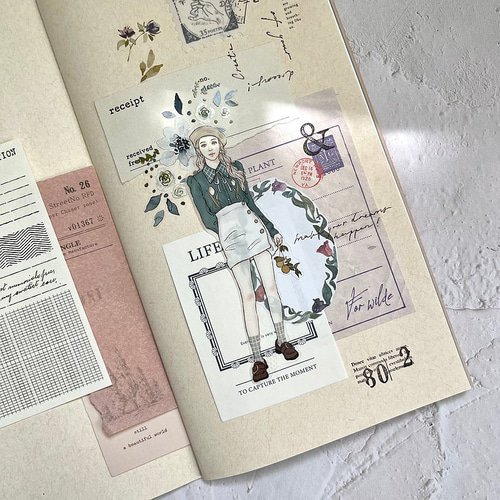 切り売り】Pion マスキングテープ 《Frame》 [PI048] マスキングテープ