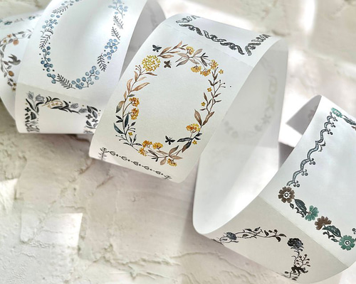 切り売り】Pion マスキングテープ 《Frame》 [PI048] マスキングテープ