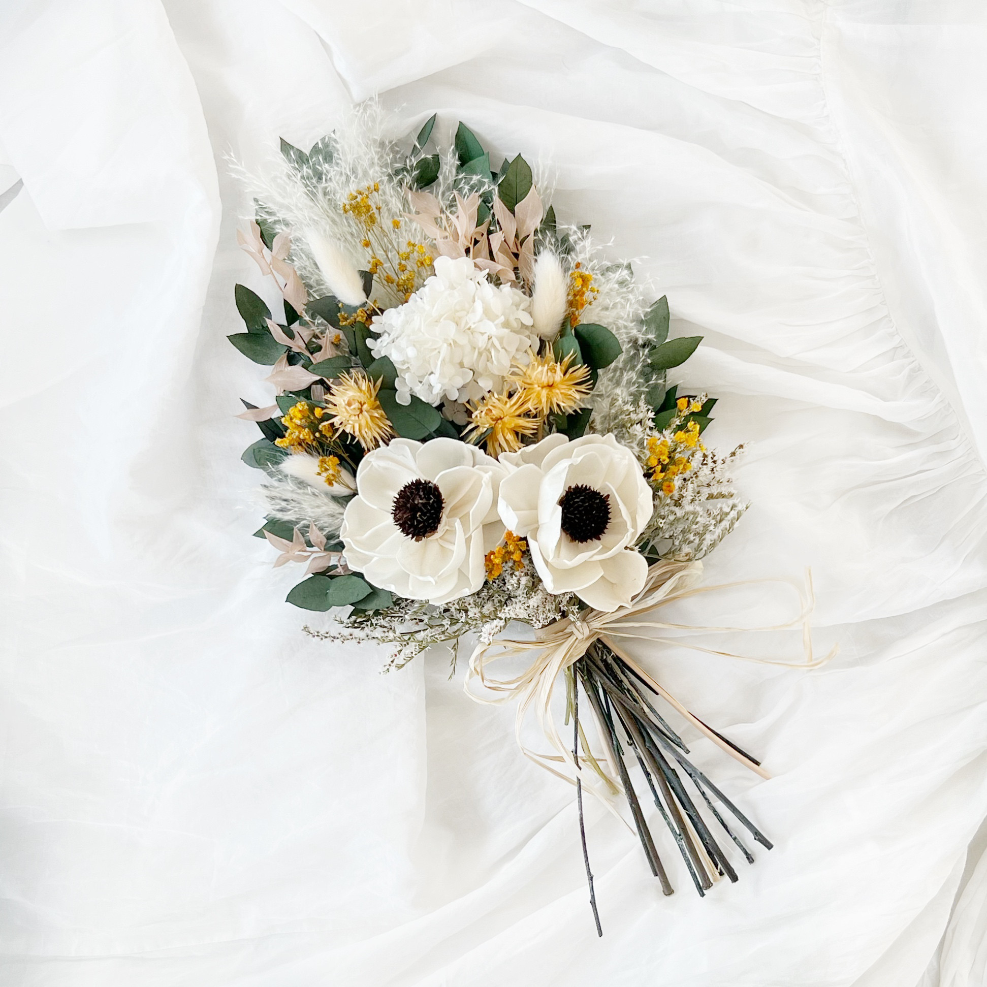 アーティフィシャルフラワードライフラワーブーケ&ブートニア