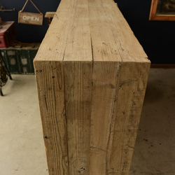 玄関サイズに合わせて作る古材の靴箱（脚あり）　鉄脚　シューズラック　下駄箱　収納　キャビネット　 8枚目の画像