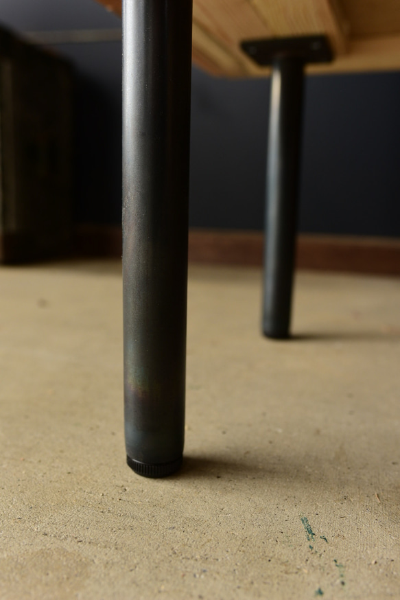 玄関サイズに合わせて作る古材の靴箱（脚あり）　鉄脚　シューズラック　下駄箱　収納　キャビネット　 9枚目の画像