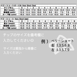 ネイルチップ 5枚目の画像