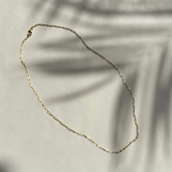 Chain necklace 14Kgf  チェーンネックレス 1枚目の画像