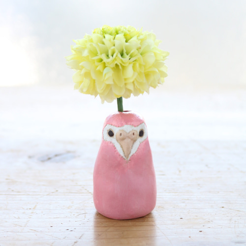 New!鳥さんの一輪挿し【桜文鳥・白文鳥・オカメインコルチノー New!鳥さんの一輪挿し【桜文鳥・白文鳥・オカメインコルチノー