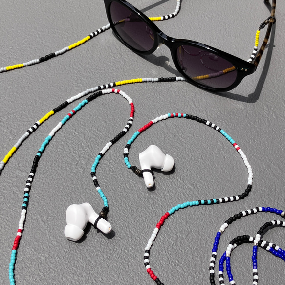 Eyeglass Strap/Earphone Strap メガネ/イヤホンストラップ ネックストラップ souleo 通販｜Creema