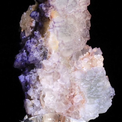 クリーダイト Creedite 紫結晶 中国産 瑞浪鉱物展示館 4550