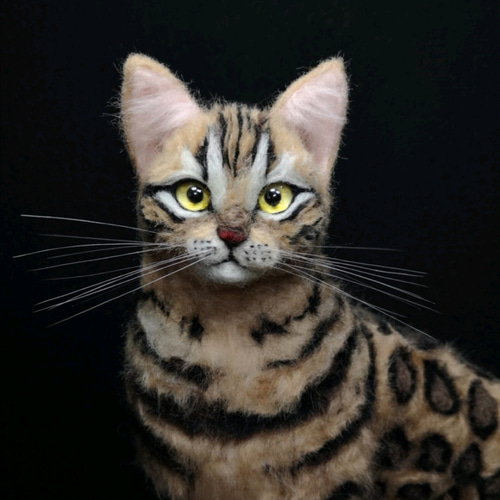 ☆愛猫オーダーメイドXL☆全身タイプ 等身大 羊毛フェルト ねこ