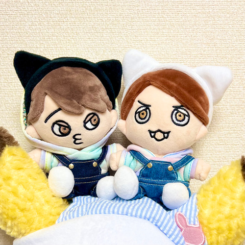 2024New Baby Three Lucky Cat Zipper Bag Series Blind Box