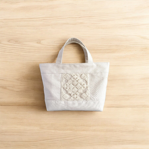 再販まつり2025】インド刺繍×帆布・生成りカラーのナチュラル