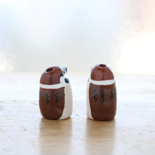 New！鳥さんの一輪挿し 【スズメ】 一輪挿し・花瓶・花器