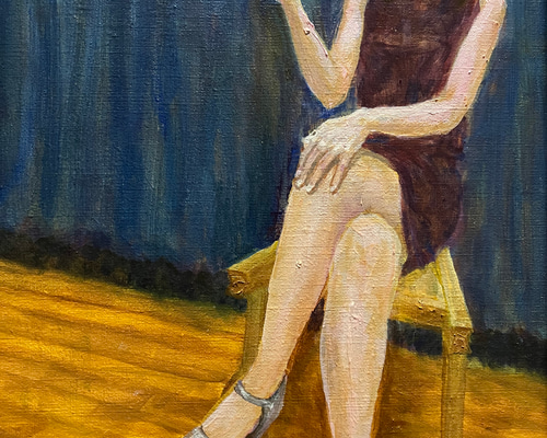 古い絵画 絵画の通販、購入ならFROM ARTIST/作品名：六月の夜のどこかで/作家名