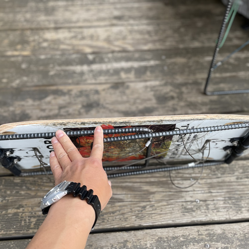 スケボーテーブル アウトドアテーブル 折りたたみ サイド
