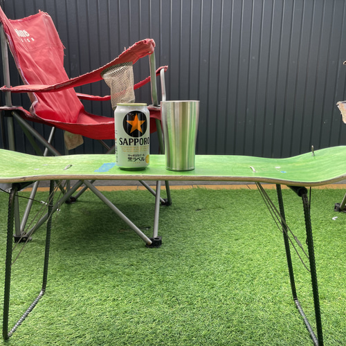 スケボーテーブル　アウトドアテーブル スケボーテーブル アウトドアテーブル スケボーテーブル | 長野県産 小