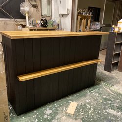 L型】カウンター 2分割 レジ 幅90✖︎高さ85✖︎奥行き40センチ✖︎2