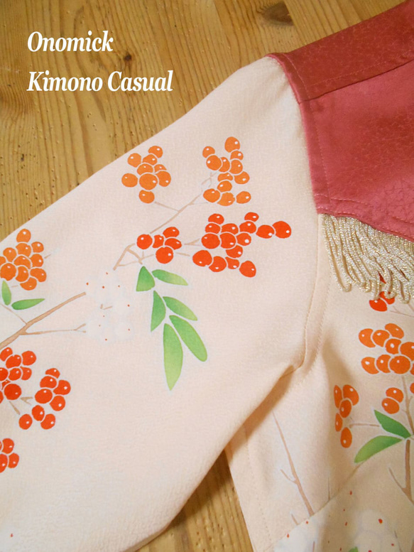 着物ウェスタンシャツ Kimono Western Shirt LS-283/M 9枚目の画像