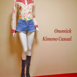 着物ウェスタンシャツ Kimono Western Shirt LS-283/M 11枚目の画像