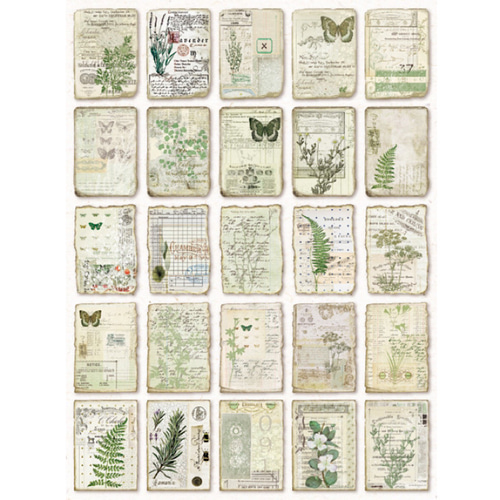 送料無料【P171-aコラージュ素材】海外紙モノ デザインペーパー 日記