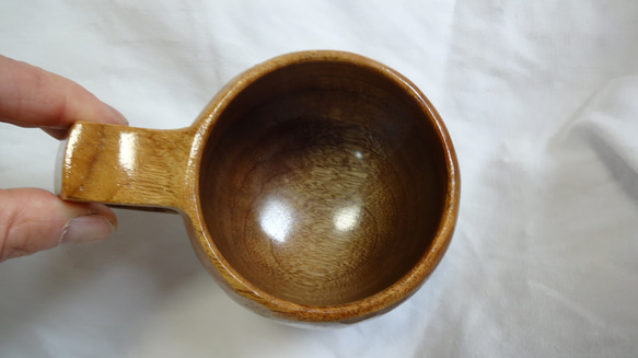 アウトレット　クスノキの一木彫りコーヒーカップ. 11枚目の画像