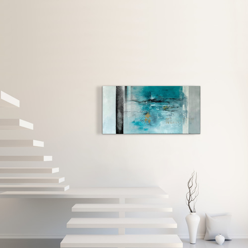 現代アート　80×39㎝　大きめ　モダン　絵画　原画　抽象画　アートパネル 現代アート 80×39㎝ 大きめ モダン 絵画 原画 抽象画 アートパネル