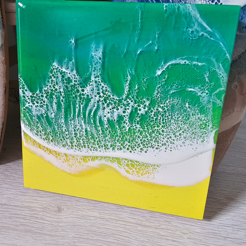 レジンオーシャンアート グリーンラグーンの海