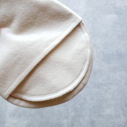 【大きめ夜用】布ナプキン一体型LLサイズ（白・ピンク・イエロー系）洗いやすくて乾きやすい　 11枚目の画像