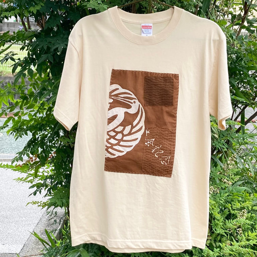 1950 size M 襤褸 リメイク tシャツ 草木染め 筒描き 筒描 古布 パッチ 