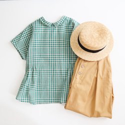 2way tuck & gather blouse (2colors + new color) 20枚目の画像