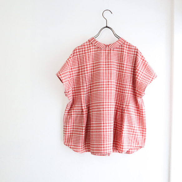 2way tuck & gather blouse (2colors + new color) 8枚目の画像