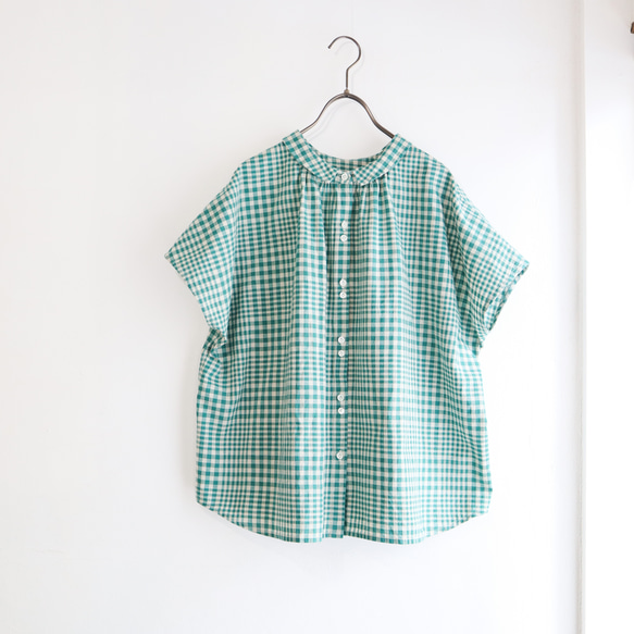 2way tuck & gather blouse (2colors + new color) 14枚目の画像