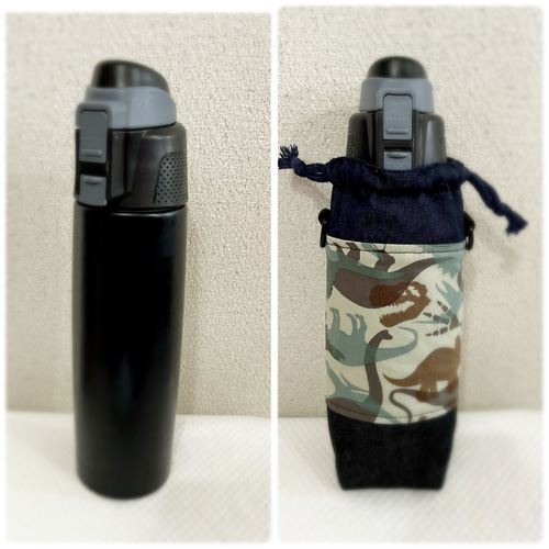 お出かけしたい季節に大活躍！680mlが入るペットボトルカバー