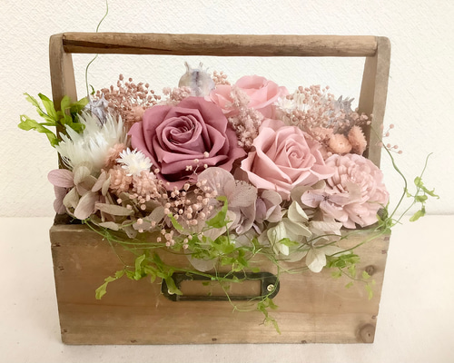 木製　インテリア　花植え　飾り　新品未使用 アンティーク風 reposejoy_a-34971