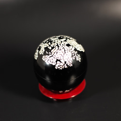 Urushi Box Egg  「夜に雪見」 5枚目の画像