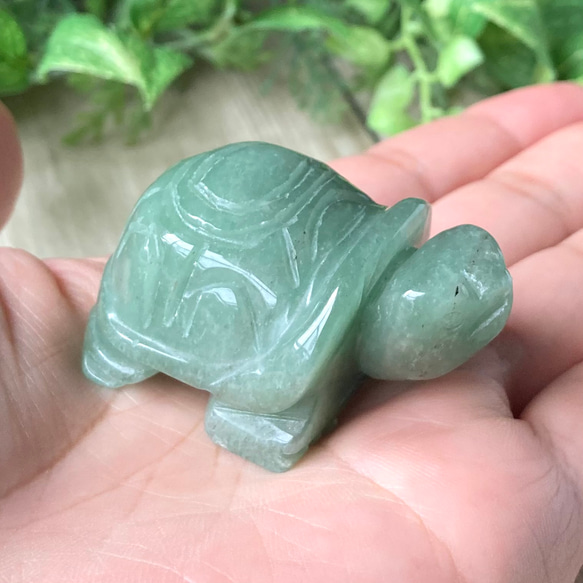 癒しの石で健康促進・亀/アベンチュリン/パワーストーン/天然石 癒しの石で健康促進/アベンチュリン・亀/パワー 天然石 ストーン
