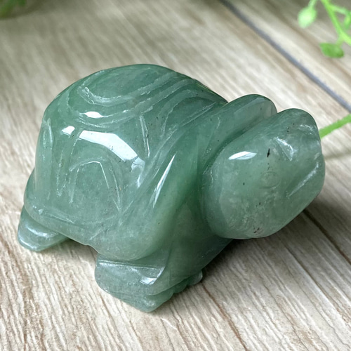 癒しの石で健康促進・亀/アベンチュリン/パワーストーン/天然石 癒しの石で健康促進/アベンチュリン・亀/パワー 天然石 ストーン