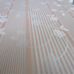 レース付・テーブルランナー（27×200）ピンク 2枚目の画像