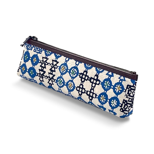 伝統工芸の和紙で作った ペンケース ファスナーペンケース 小物入れ