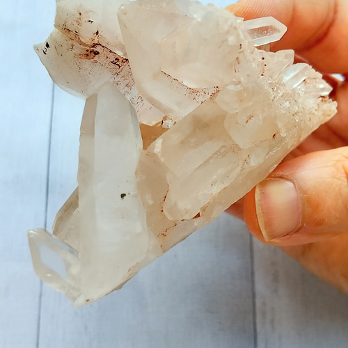 ヒマラヤ水晶 6本セット（ガネーシュヒマール産） 103g