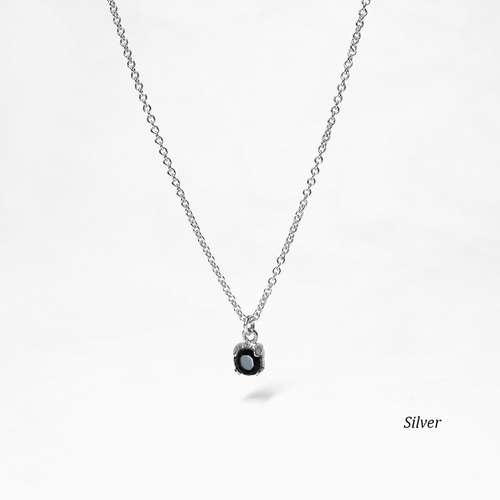 漆黒のブラックスピネル ネックレス 65cm 卸価格でご奉仕 商品
