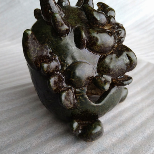 鬼の置物1 立体・オブジェ chikara 通販 16093183｜Creema(クリーマ)