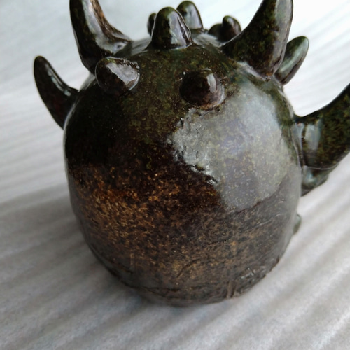 鬼の置物1 立体・オブジェ chikara 通販 16093183｜Creema(クリーマ)