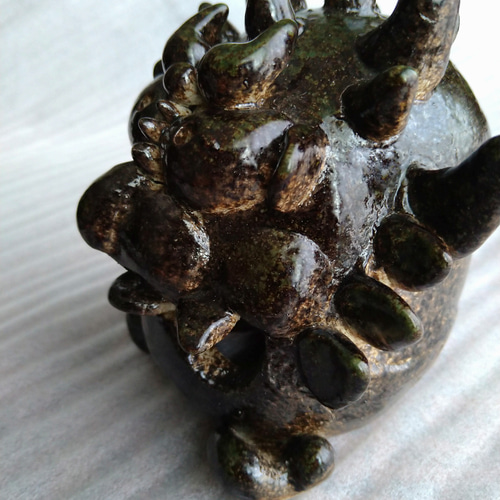 鬼の置物1 立体・オブジェ chikara 通販 16093183｜Creema(クリーマ)